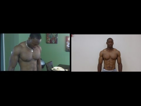 Pics of me BULKING UP then GETING CUT UP