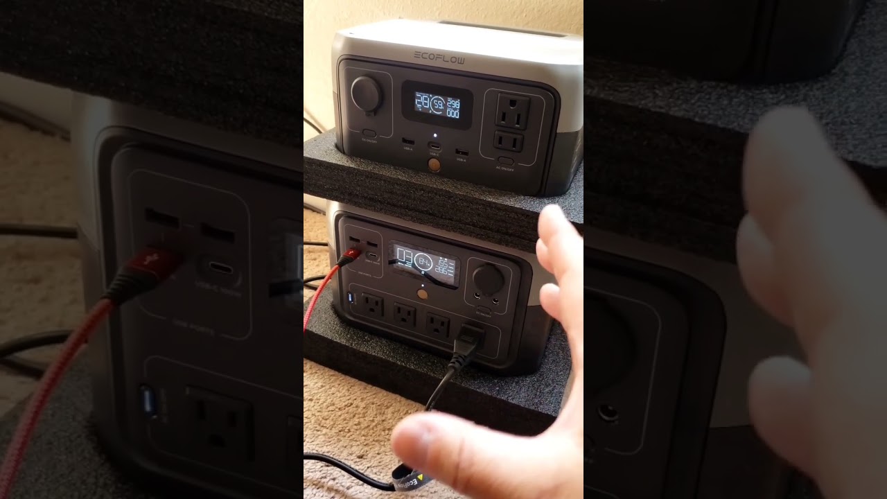 portable power units 1200W Portable Power Station 960Wh Solar Generator LiFePO4 Battery GS2400i