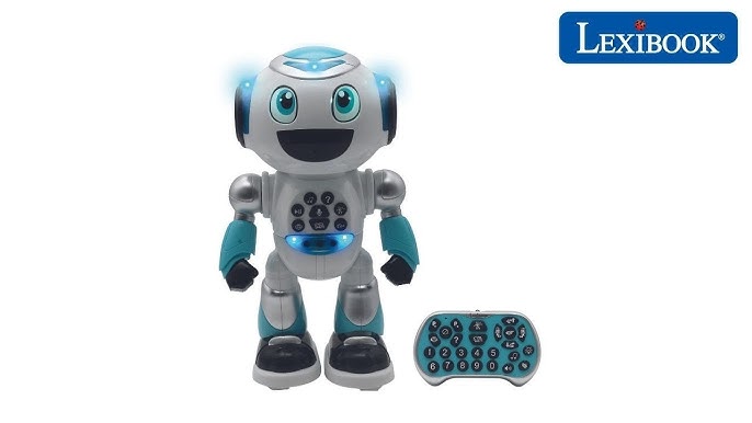  Lexibook - Powerman Jr. Smart Interactive Toy That Reads in The  Mind Toy for Kids Dancing Plays Music Animal Quiz STEM Programmable Remote  Control Boy Robot Junior Green/Blue - ROB20EN 