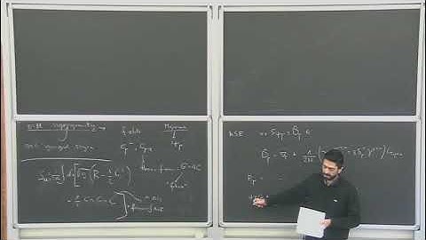 Dario Martelli: Lecture II