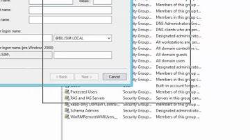 Active directory User Açma