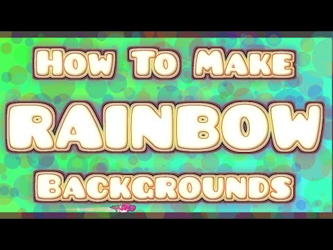 How To Make The Rainbow Background Effect! Geometry Dash 2.0