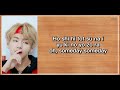 BTS ( 방탄소년단 ) - Crystal Snow [ Easy Lyrics ]