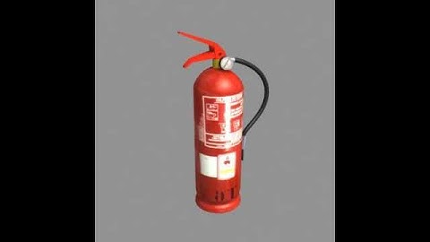 Fire Extinguisher 3D model from CGTrader.com