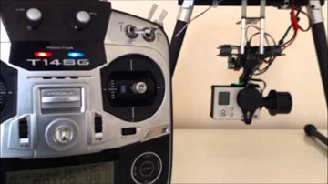 DYS Smart 3 Axis Gimbal - Demo using 3 channels for control