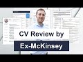 Lancien chef de projet mckinsey examine les cv ep 2