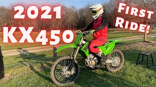 2021 Kawasaki KX450 - First Ride at MX Acres by Andrew DeVries 23,739 views 3 years ago 14 minutes, 49 seconds