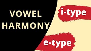 The MOST IMPORTANT rule in the Turkish language!! -- Turkish Vowel Harmony Rule