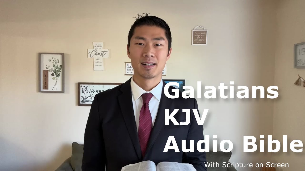 Galatians KJV Audio Bible Reading with Scripture on Screen - YouTube