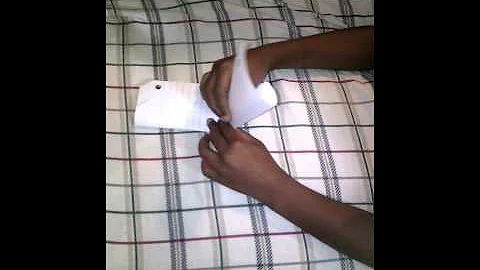 Xavier making a paper poper