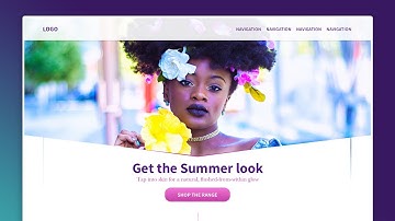 Ecommerce Header UI Design + Landing Page in Sketch | Part 2 | UserAndI
