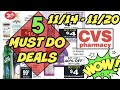 5 MUST DO CVS DEALS (11/14 - 11/20)