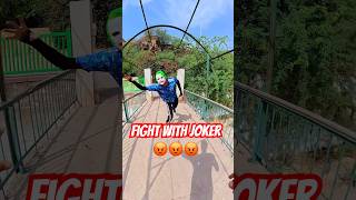 You Wanna Fight 😡😡 #joker #fighting #parkour #pop #viral #action