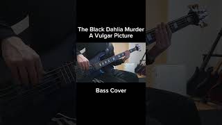 The Black Dahlia Murder - A Vulgar Picture 【Bass Cover】#shorts