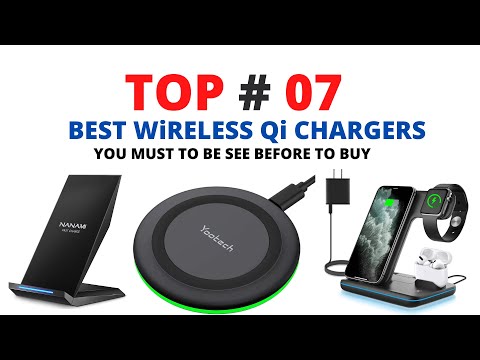 07 Best Top Rated Qi Wireless Chargers  For iPhone / Android To Buy in 2022 | See Feauters & Details