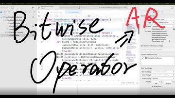 【Apple AR App Dev Bootcamp RealityKit】20 A quick intro of bit wise operator and how to use it to mak