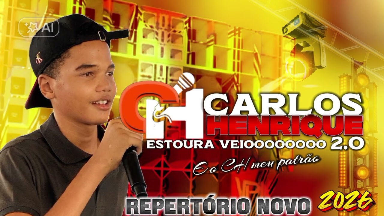 Estoura veioooooooo 2.0 verão 2026 Carlos Henrique. E o CH meu patrãoooo...