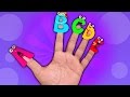 ครอบครัวนิ้วอักษร | เรียนรู้อักษร | บ๊องสำหรับเด็ก | Alphabet Finger Family | Nursery Rhymes Songs