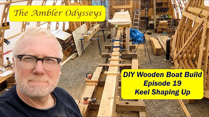 Boat Build - Ep19 - Keel Lamination Finished - Building A Wooden Troller Yacht