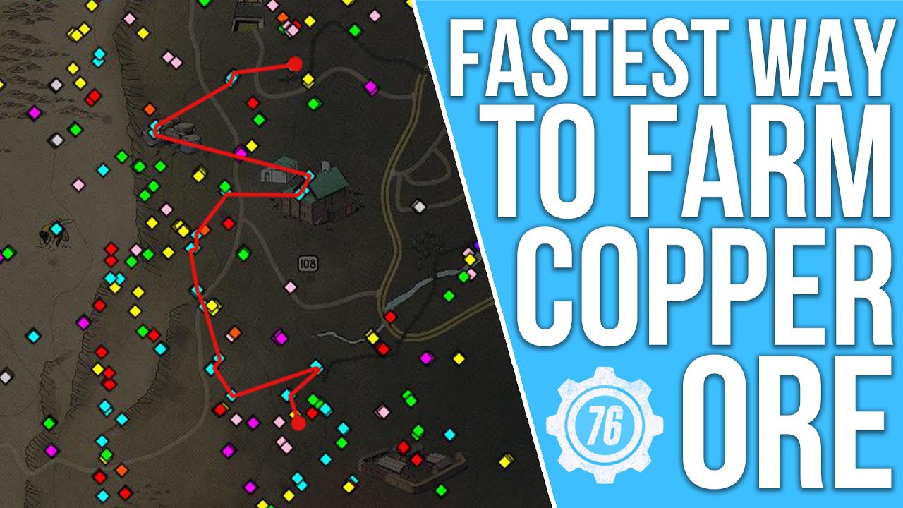 Fallout 76 FASTEST Way To Farm Copper(300+ in 30 minutes) YouTube