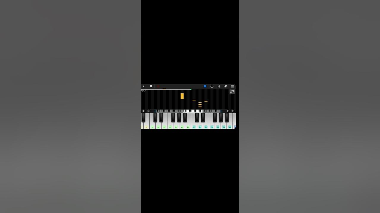 Arya2 - Uppenantha song by Devi Sri Prasad and KK | mobile piano #shorts