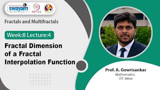 Lec 36: Fractal Dimension of a Fractal Interpolation Function