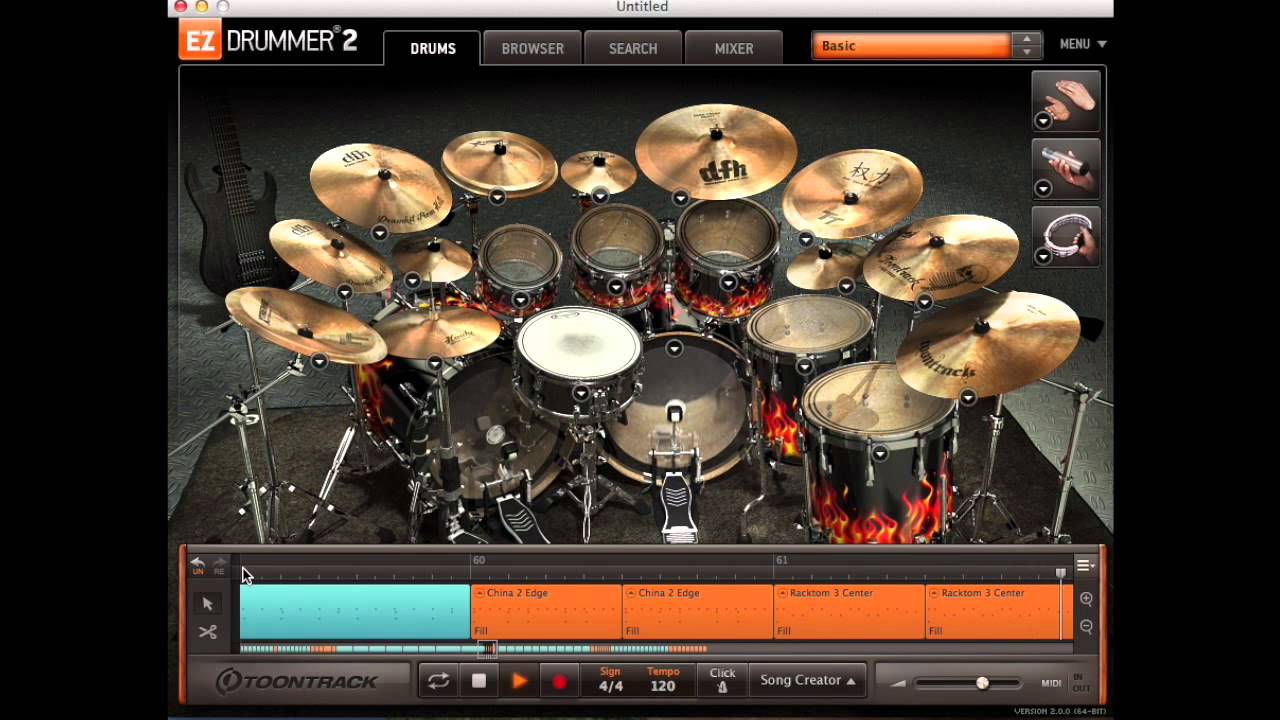 toontrack ezdrummer drumkit from hell