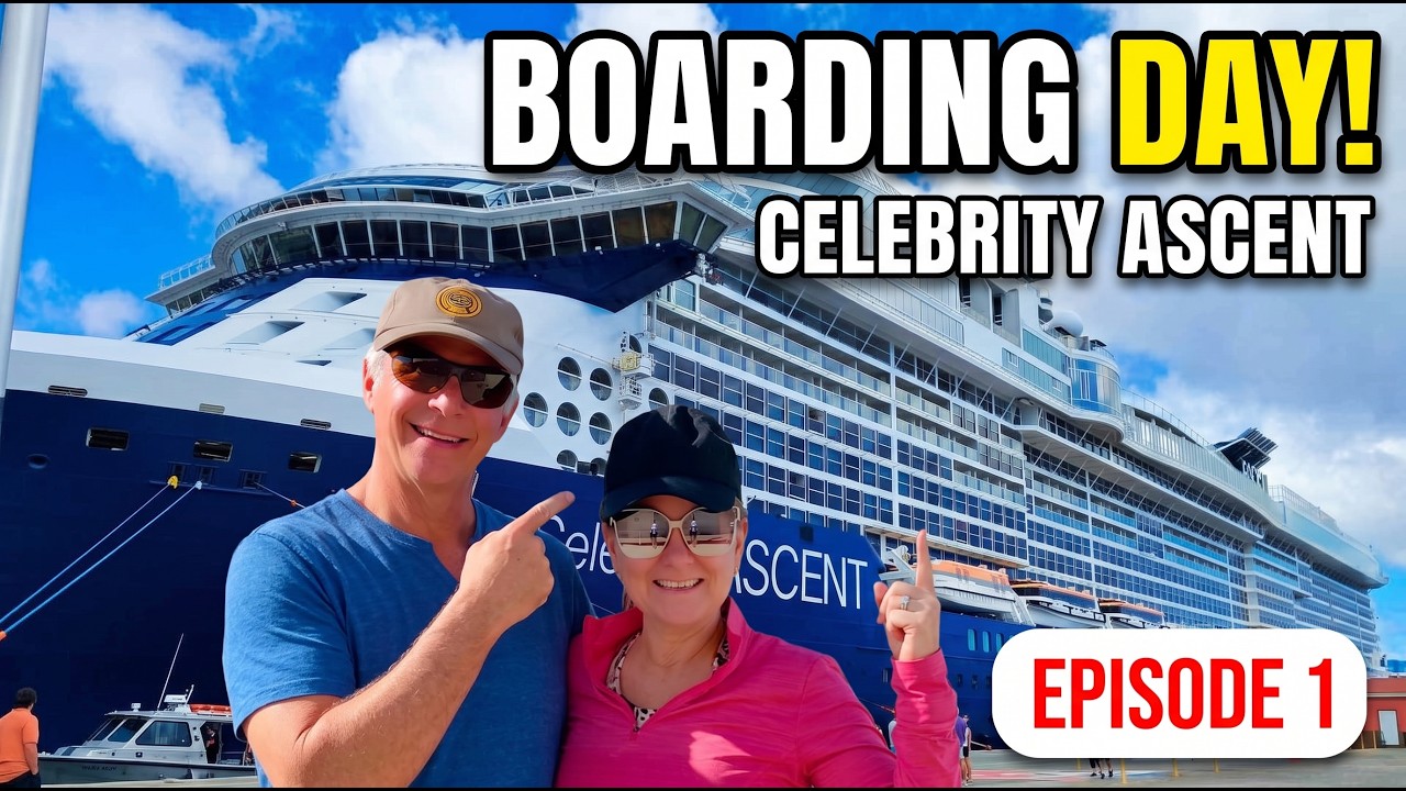 CELEBRITY ASCENT Cruise Review 2026 EP1 | Boarding, Ship Tour, Balcony Cabin & Sail away