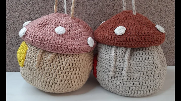 Try This Fun Crochet Project: DIY Mushroom Bag