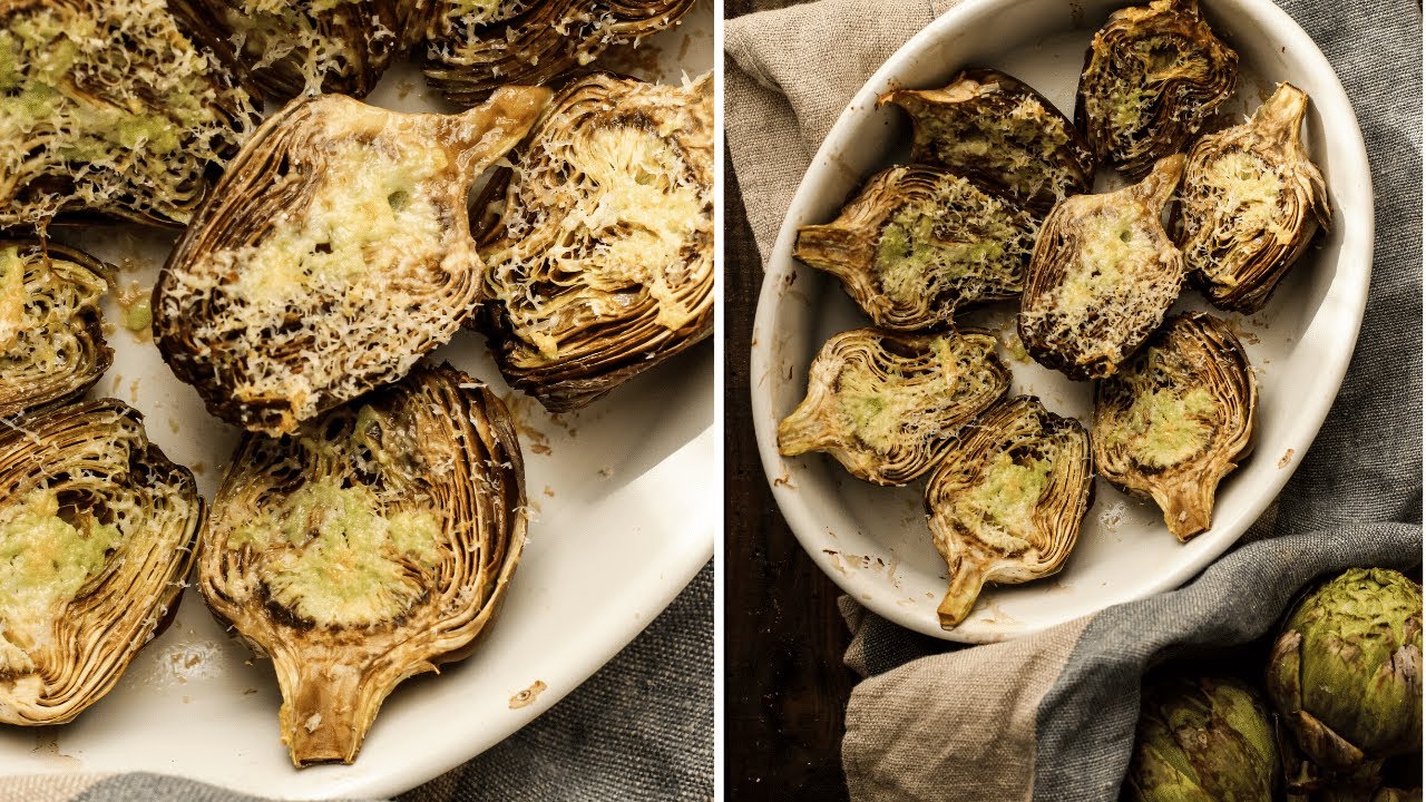 Alcachofas al horno sencillas y deliciosas | Delicious Martha