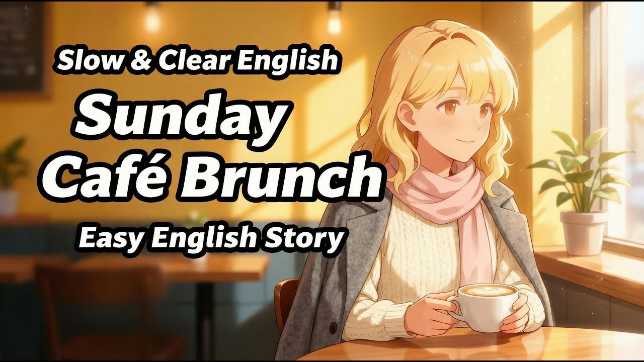 A Relaxing Sunday Brunch in New York | Easy English Podcast | Simple English Listening Practice
