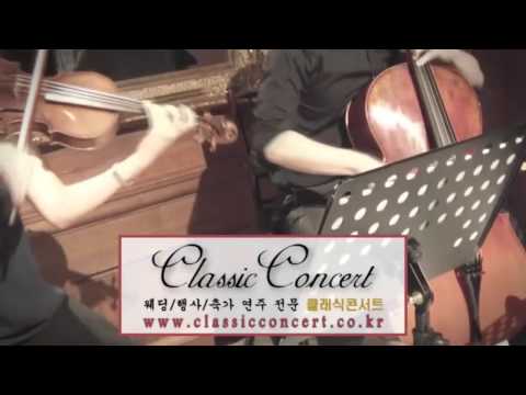 [웨딩연주] 피로연연주 벼랑위의 포뇨 클래식콘서트