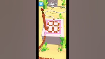 Gameplay top mobile games Relaxing n satisfying game iOS/ANDROID Stacky Dash  #shorts Level 2617