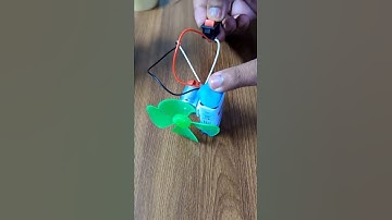 How to Connect Battery, Switch and Mini Motor | Easy DIY Project 🔋⚡