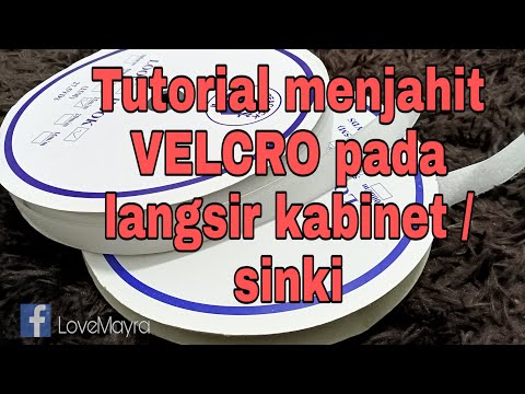 Video: Cara Menjahit Velcro