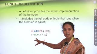 GATE CLASS 2025 - 2026 - C PROGRAMMING - FUNCTIONS IN C - Mrs.M.REVATHI - S.A. ENGINEERING COLLEGE.