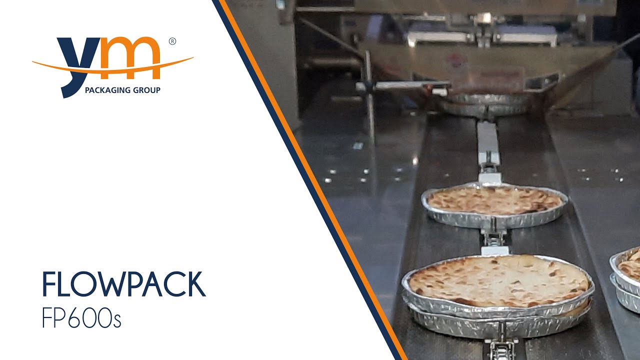 #Envasadora #Flowpack servo para #pizzas MOD.FP600s