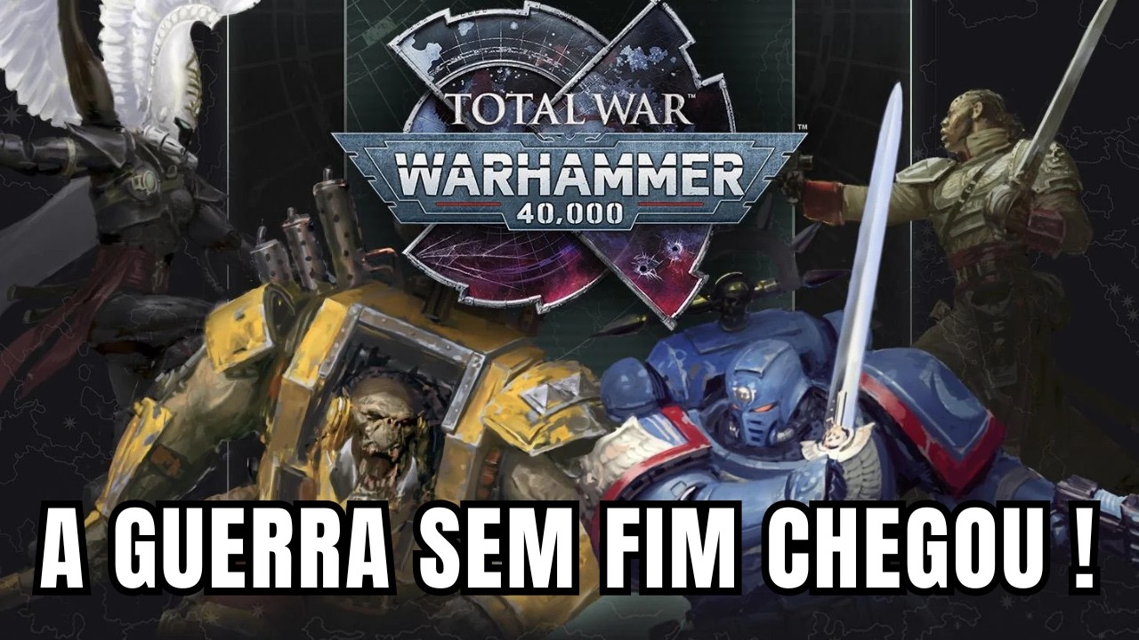 Total War: Warhammer 40K é REAL — A Guerra do 41º Milênio Nunca Foi Tão Grande.
