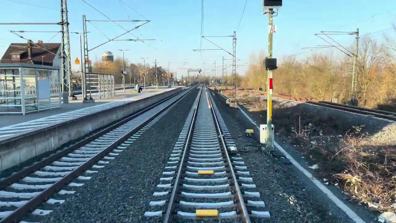S7 Riedstadt Goddelau - Frankfurt Hbf 2025 4K HDR