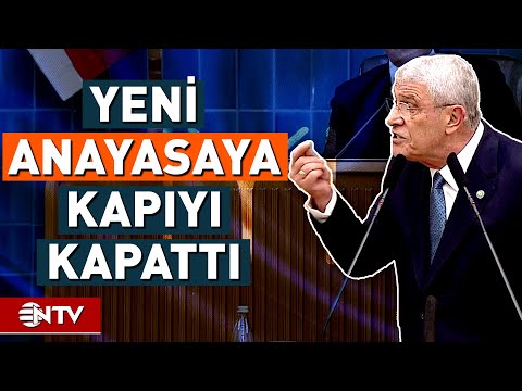 İYİ Parti Lideri Müsavat Dervişoğlu Grup Toplantısında Konuştu, 'Ekmek Yoksa Anayasa Yiyin' | NTV