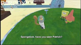 A.I SpongeBob sends Patrick into the backrooms