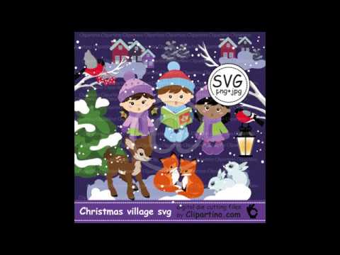 Download Christmas village svg - YouTube