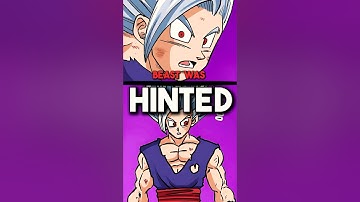 “Beast Gohan Was Foreshadowed YEARS Ago” #shorts