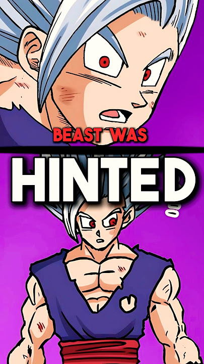 “Beast Gohan Was Foreshadowed YEARS Ago” #shorts