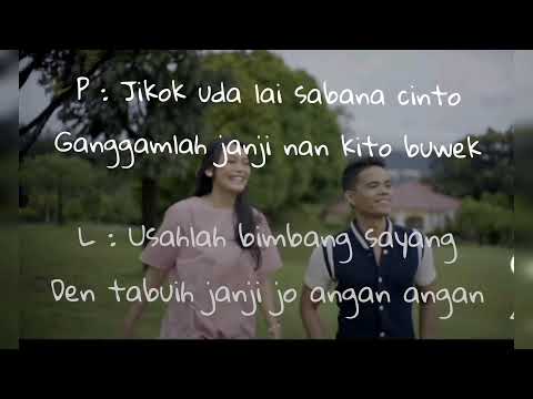 Indak Denai Ka Tadayo - David Iztambul Feat Ovhi Fristy || Lagu Minang Terpopuler