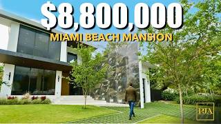 Inside a $8,800,000 MIAMI BEACH MANSION | Waterfront | Peter J Ancona