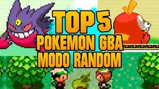 TOP 5 HACK ROMS POKEMON GBA COMPLETOS con ⚡️MODO RANDOM⚡️