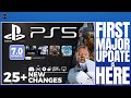 PLAYSTATION 5 ( PS5 ) - MAJOR PS5 UPDATE 7.0 NOW LIVE ! / DISCORD,1440P VRR &amp; 120HZ, &amp; MORE ! / WOL…