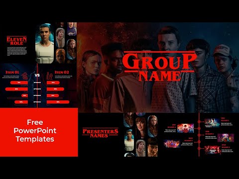 Free Stranger Things PowerPoint Template | 2023 Design ⭐⭐ | With Morph ...