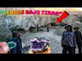 "¡Increíble Hallazgo! Mina Llena de Geodas y Cristales Brillantes Bajo Tierra"